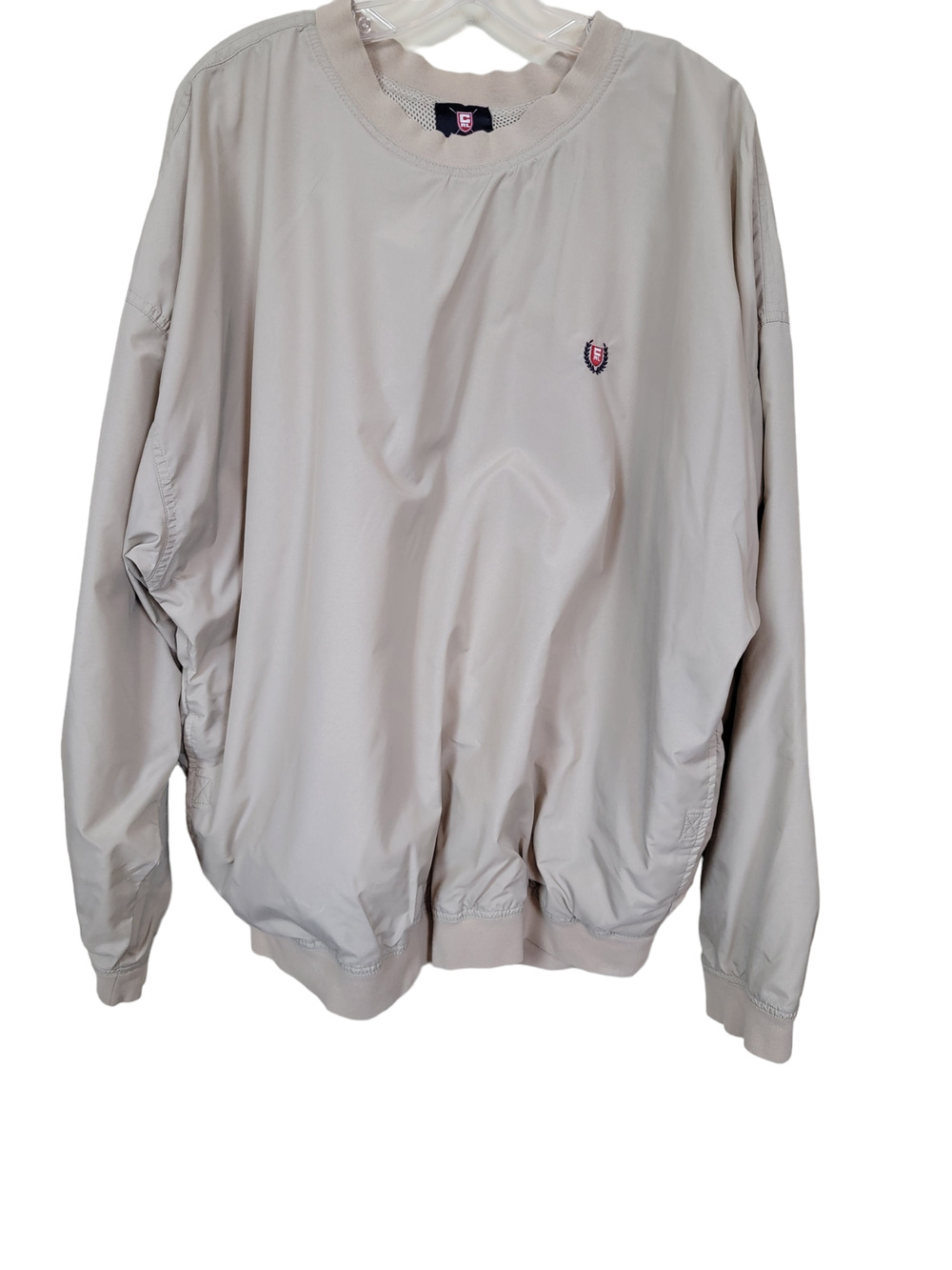 Vintage Chaps Ralph Lauren Men's Golf Pullover Jacket Mesh Lining Crew Neck XL